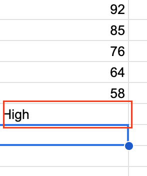 Advanced SWITCH function in Google Sheets with multiple conditions for numerical categorization