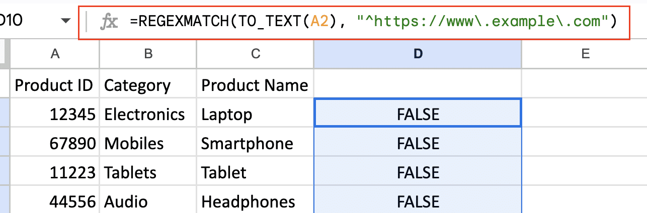 Applying custom formatting to hyperlinked cells in Google Sheets.