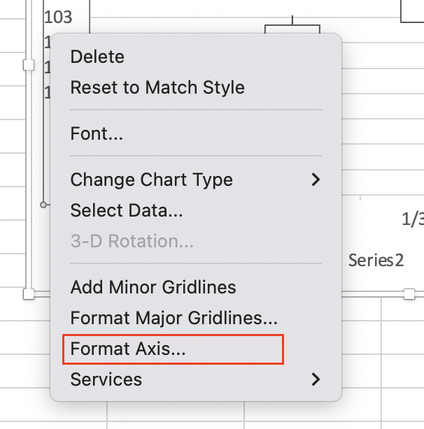 Customizing chart elements in Excel, including background color and font styles.