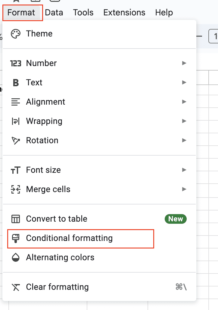 Google Sheets formula for categorizing products by price range using SWITCH.