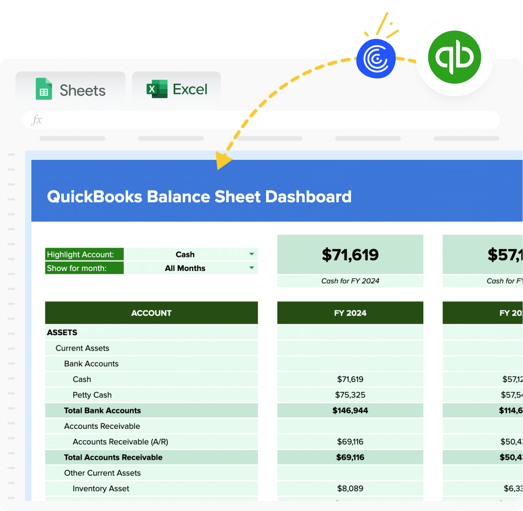 QuickBooks Balance Sheet