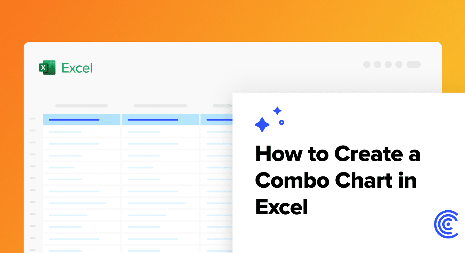 combo chart excel