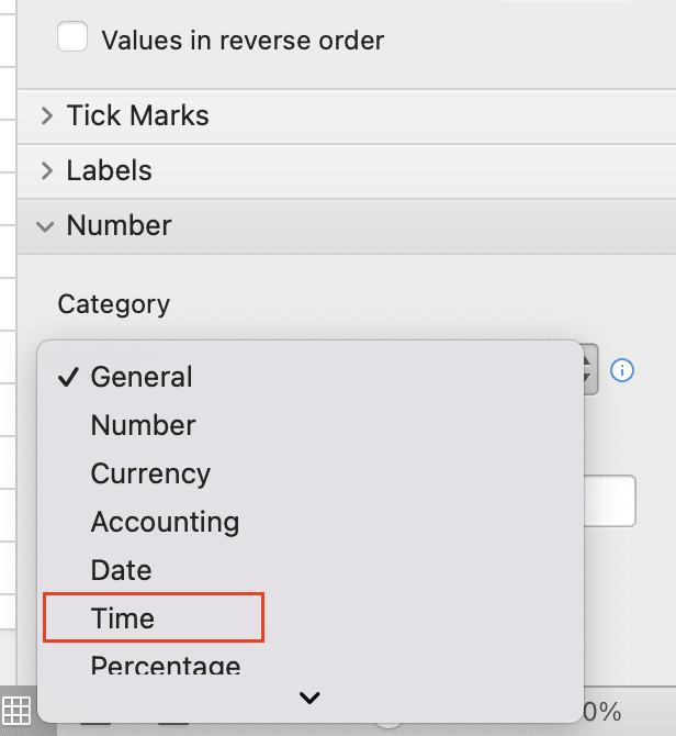 Time unit settings and access options