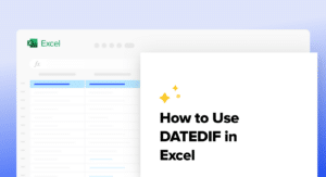 Master the DATEDIF Function in Excel: Calculate Time Between Dates ...