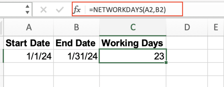 Master Excel's NETWORKDAYS Function (2025 Guide)