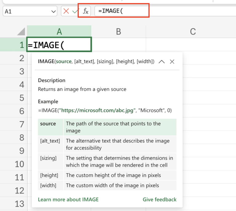 Excel IMAGE Function: Insert & Manage Pictures in Cells (2025 Guide)
