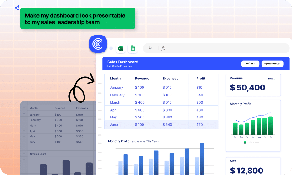 Sheets Assistant Makes Your Spreadsheet Presentable