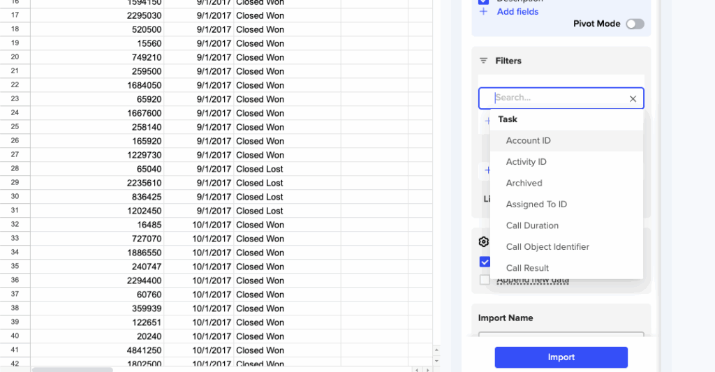 enhanced filters for your salesforce activities report