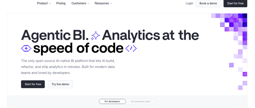LightDash BI Tool